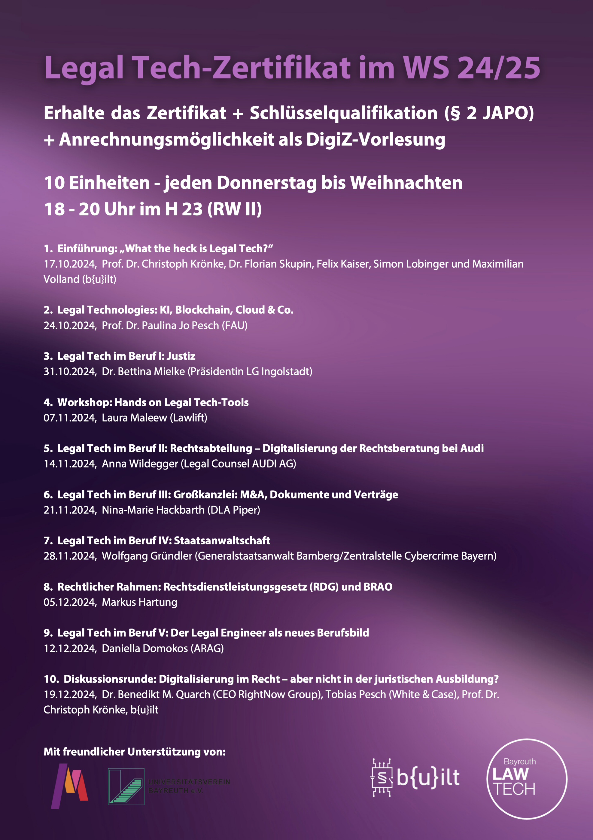 Bild Werbung LT Zertifikat